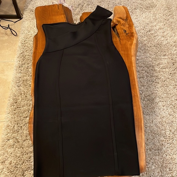 Sexy one strap black Holiday Dress stretch - Picture 4 of 6